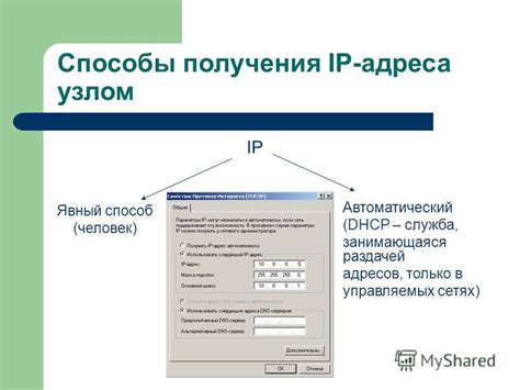 Альтернативные способы получения IP-адреса при отключенном DHCP