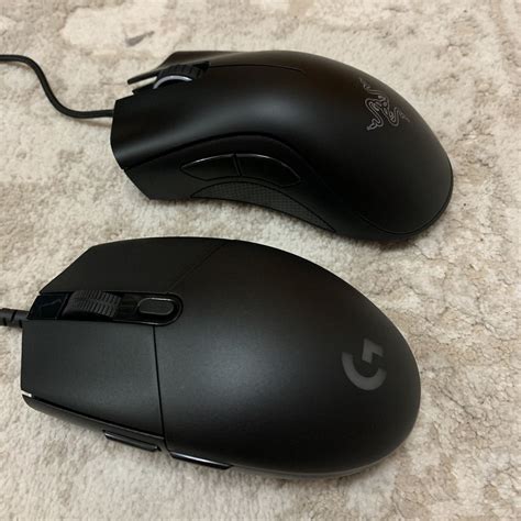 Анализ геймерских мышек Razer Deathadder и Logitech G102