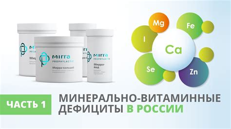 Витаминные дефициты и минеральное голодание