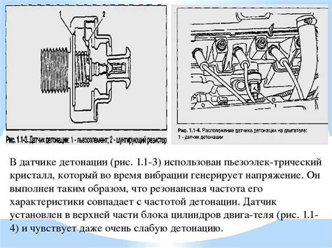 Влияние датчика детонации на работу двигателя