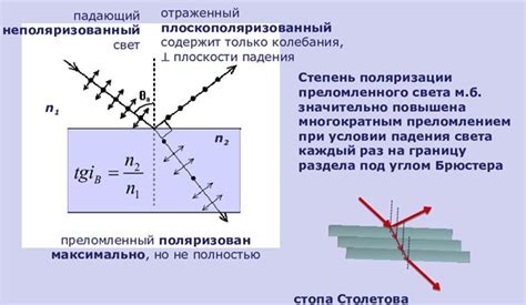 Влияние поляризации света на видимость