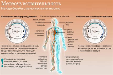 Влияние пониженного атмосферного давления на организм человека