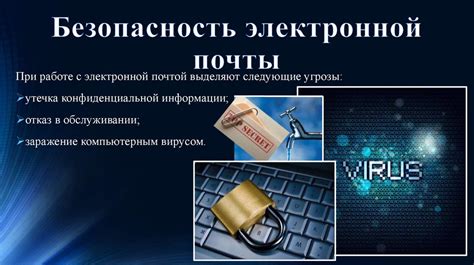 Возможные меры предосторожности для безопасности электронной почты