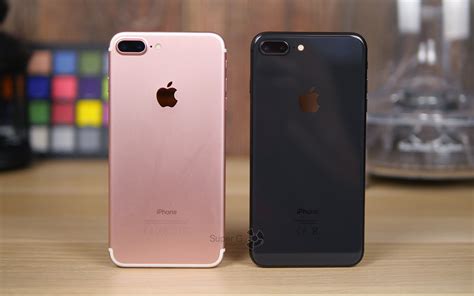 Все о сравнении iPhone 7 Plus и iPhone 8 Plus