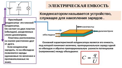 Емкость и напряжение