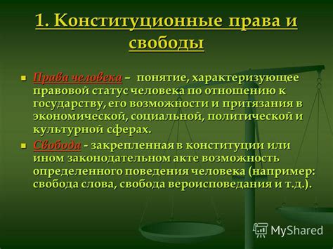 Значение конституционных обязанностей для общества