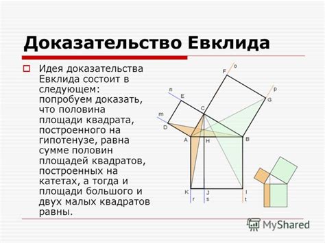 Идея доказательства