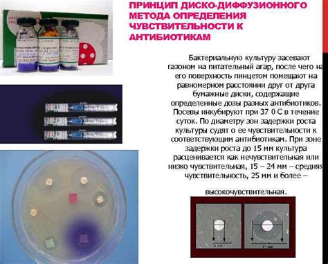 Индивидуальная чувствительность к антибиотикам