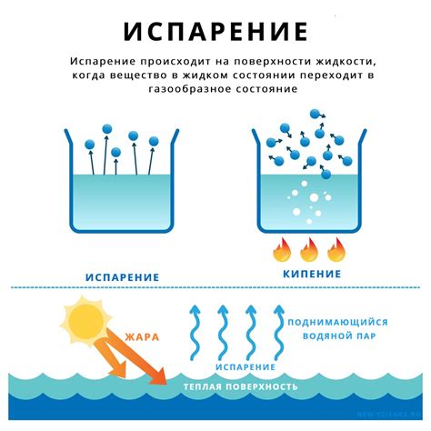 Испарение воды: соленая или пресная?