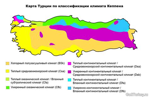 Какой климат и погода в Турции?