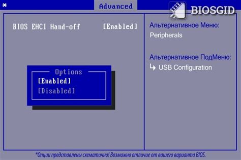 Как включить или отключить Bios Ehci Hand Off