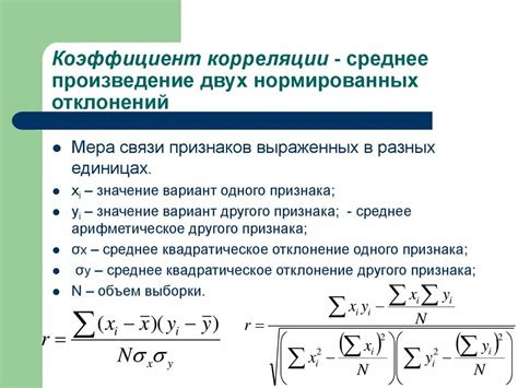 Как определить правильное значение коэффициента