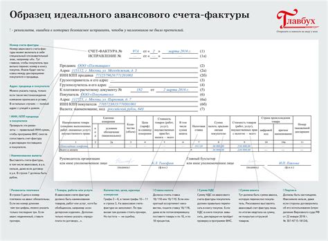 Как составить счет-фактуру на аванс комитента?