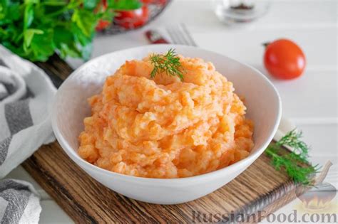 Картофельное пюре с морковью