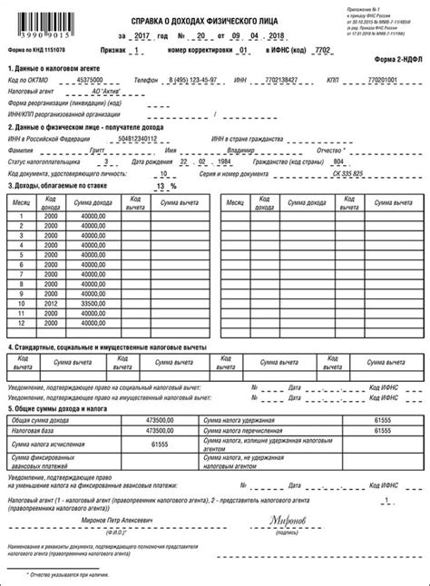 Код 4800 в справке 2-НДФЛ: обязательные требования и документы