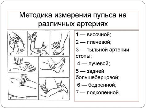 Методы контроля пульса у ребенка