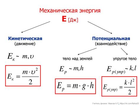 Механическая полная энергия: всё, что нужно знать