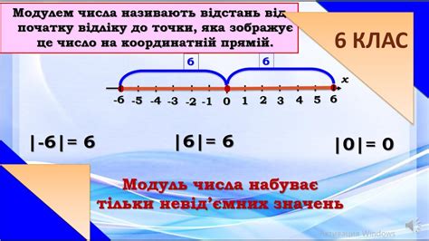 Модуль числа 6 класс: что это такое?