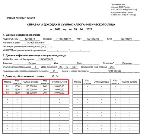 Назначение кода 1530 в декларации 2-НДФЛ