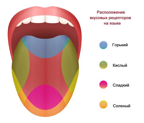 Нарушение вкусовых рецепторов