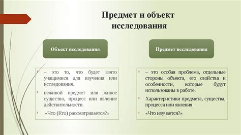 Объект спора и предмет иска