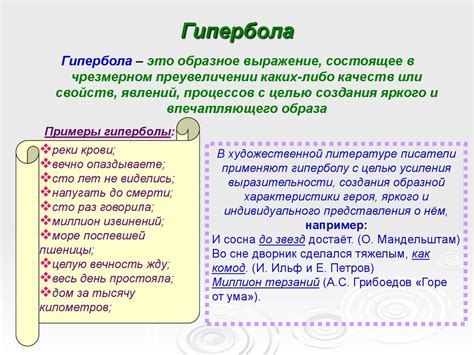 Особенности употребления