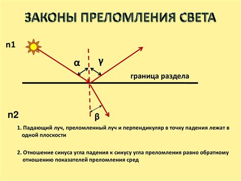 Отражение и преломление поляризованного света