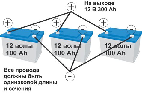 Параллельное соединение аккумуляторов: основные преимущества и недостатки