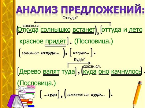 Первый шаг к разбору предложений - анализ структуры