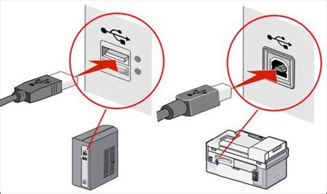 Подключение принтера к компьютеру по USB