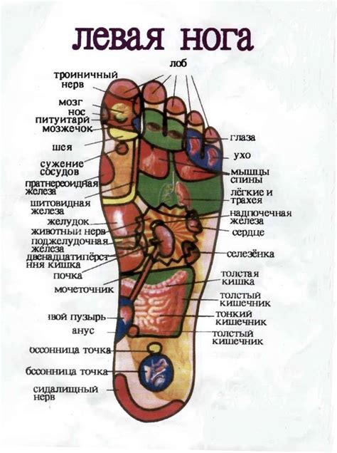 Подробности о чешущейся левой ступне