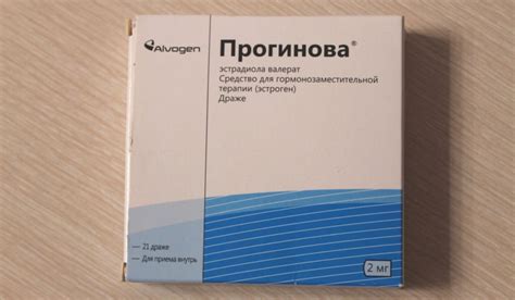 Показания к применению препарата Прогинова при переносе эмбрионов