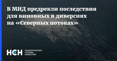 Последствия для виновных лиц