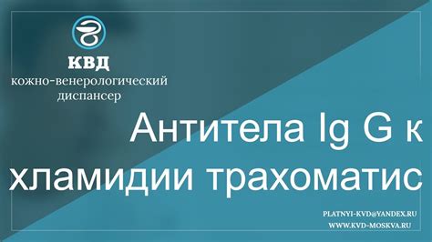 Последствия положительного анализа на антитела igg к Chlamydia pneumoniae у ребенка