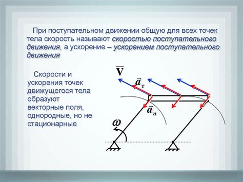 Поступательное и вращательное движение твердого тела: существенные различия