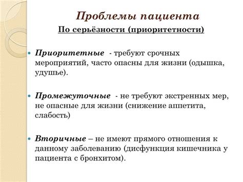 Потенциальные проблемы: