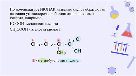 Примеры структурных формул веществ