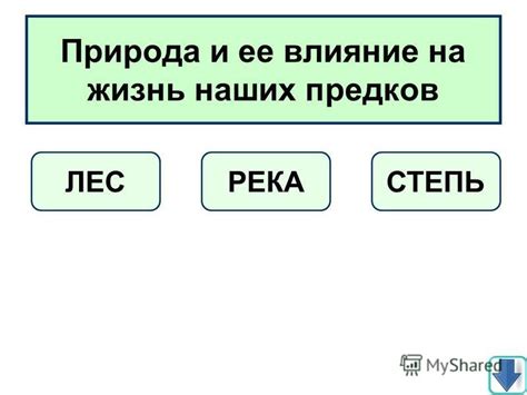 Природа и ее влияние на жизнь города