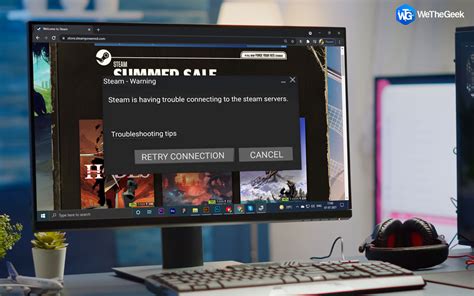 Проблемы с подключением к серверам Steam и онлайн-играм