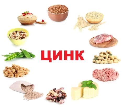 Продукты, богатые цинком и витаминами