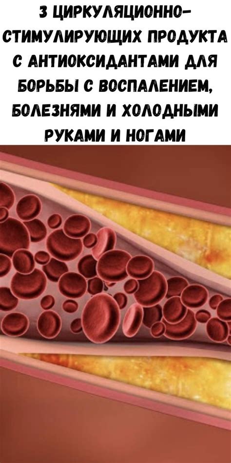 Продукты с антиоксидантами для борьбы с воспалением