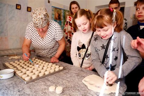 Процесс изготовления просфоры