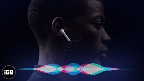 Работа с Siri на оригинальных AirPods