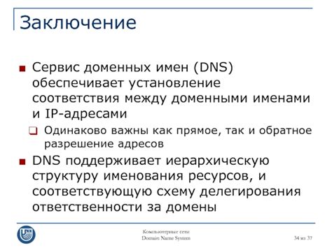 Разница между доменными именами и сетевыми адресами