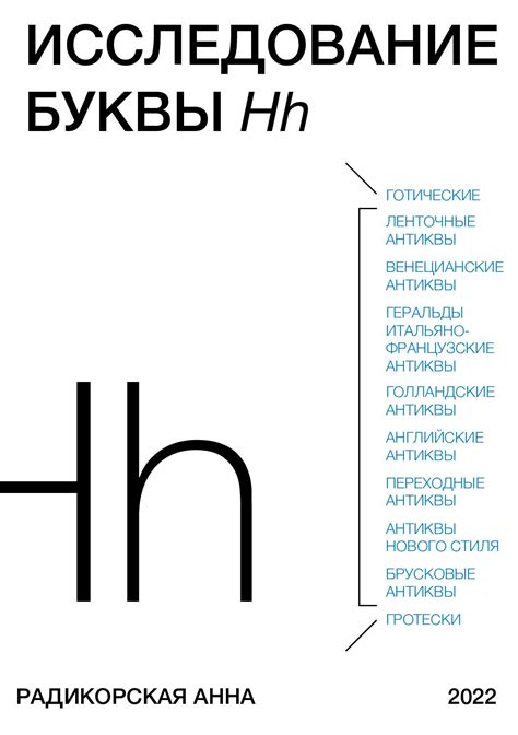 Расшифровка буквы H