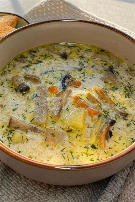 Рецепты вкусных супов с лисичками грибами