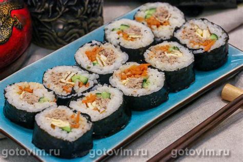 Роллы с тунцом: изысканный вкус дома