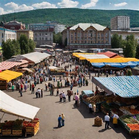 Рынок в истории города