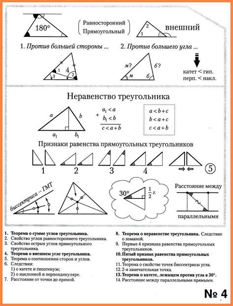 Свойства и применение суммы углов в задачах