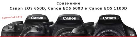 Сравнение Canon 600D и Canon 650D